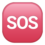🆘 Emoji SOS-Zeichen WhatsApp 2.20.198.15.