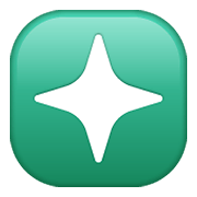 Emoji ❇️ Scintilla Stilizzata su WhatsApp 2.20.198.15.
