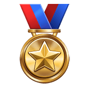 Émoji 🏅 Médaille Sportive sur WhatsApp 2.20.198.15.