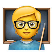 Emoji 🧑‍🏫 Insegnante su WhatsApp 2.20.198.15.
