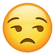 Emoji 😒 Faccina Contrariata su WhatsApp 2.20.198.15.