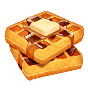 Emoji 🧇 Waffle su WhatsApp 2.20.198.15.