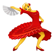 💃 Emoji Mulher Dançando na WhatsApp 2.20.198.15.