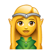Emoji 🧝‍♀️ Elfo Donna su WhatsApp 2.20.198.15.