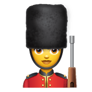 Emoji 💂‍♀️ Guardia Donna su WhatsApp 2.20.198.15.