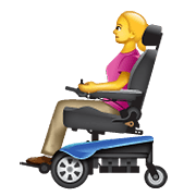 👩‍🦼 Emoji Frau in elektrischem Rollstuhl WhatsApp 2.20.198.15.