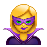 🦹‍♀️ Emoji weiblicher Bösewicht WhatsApp 2.20.198.15.