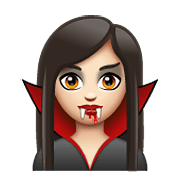 🧛🏻‍♀️ Emoji Vampiresa: Tono De Piel Claro en WhatsApp 2.20.198.15.
