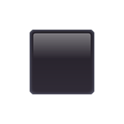Emoji ◼️ Quadrato Nero Medio su WhatsApp 2.20.206.24.