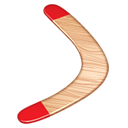 Emoji 🪃 Boomerang su WhatsApp 2.20.206.24.