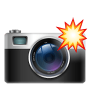 Emoji 📸 Fotocamera Con Flash su WhatsApp 2.20.206.24.