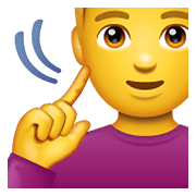 Emoji 🧏‍♂️ Uomo Con Problemi Di Udito su WhatsApp 2.20.206.24.
