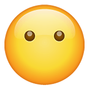 Emoji 😶 Faccina Senza Bocca su WhatsApp 2.20.206.24.