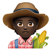 Emoji 🧑🏿‍🌾 Agricoltore: Carnagione Scura su WhatsApp 2.20.206.24.