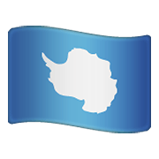 🇦🇶 Emoji Bandeira: Antártida na WhatsApp 2.20.206.24.