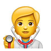 🧑‍⚕️ Emoji Trabajador de la salud en WhatsApp 2.20.206.24.