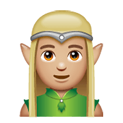 🧝🏼‍♂️ Emoji Elf: mittelhelle Hautfarbe WhatsApp 2.20.206.24.