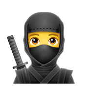 Emoji 🥷 Ninja su WhatsApp 2.20.206.24.