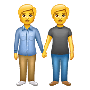 🧑‍🤝‍🧑 Emoji sich an den Händen haltende Personen WhatsApp 2.20.206.24.