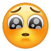 Emoji 🥺 Faccina Sull’orlo Delle Lacrime su WhatsApp 2.20.206.24.