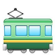 🚃 Emoji Straßenbahnwagen WhatsApp 2.20.206.24.