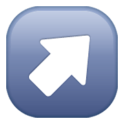 Emoji ↗️ Freccia Rivolta Verso Destra Che Punta In Alto su WhatsApp 2.20.206.24.