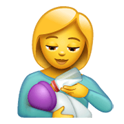 👩‍🍼 Emoji Mulher Alimentando Bebê na WhatsApp 2.20.206.24.