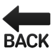 Emoji 🔙 Freccia BACK su WhatsApp 2.21.11.17.