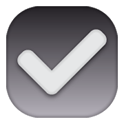 ☑️ Emoji Abstimmungsfeld mit Häkchen WhatsApp 2.21.11.17.