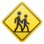 🚸 Emoji Kinder überqueren die Straße WhatsApp 2.21.11.17.
