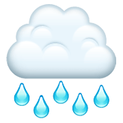 🌧️ Emoji Nube Con Lluvia en WhatsApp 2.21.11.17.