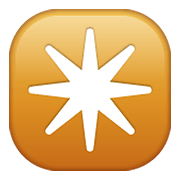 Emoji ✴️ Stella Stilizzata su WhatsApp 2.21.11.17.