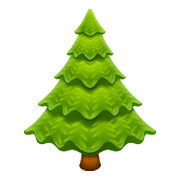 🌲 Emoji árbol De Hoja Perenne en WhatsApp 2.21.11.17.