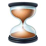 ⏳ Emoji Reloj De Arena Con Tiempo en WhatsApp 2.21.11.17.