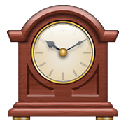 Emoji 🕰️ Orologio Da Mensola su WhatsApp 2.21.11.17.