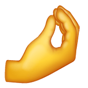 🤌 Emoji Dedos pellizcados en WhatsApp 2.21.11.17.