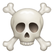 ☠️ Emoji Totenkopf mit gekreuzten Knochen WhatsApp 2.21.11.17.