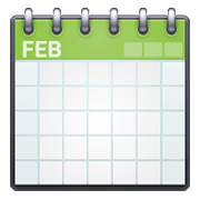 Emoji 🗓️ Calendario A Spirale su WhatsApp 2.21.11.17.