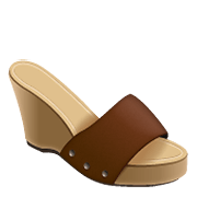 Emoji 👡 Sandalo Da Donna su WhatsApp 2.21.11.17.
