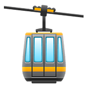Émoji 🚡 Tramway Aérien sur WhatsApp 2.21.23.23.