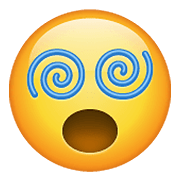 Émoji 😵‍💫 Visage Aux Yeux En Spirale sur WhatsApp 2.21.23.23.