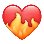 ❤️‍🔥 Emoji Corazón en el fuego en WhatsApp 2.21.23.23.