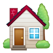 🏡 Emoji Casa Con Jardín en WhatsApp 2.21.23.23.