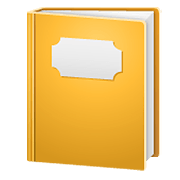 Emoji 📔 Quaderno Con Copertina Decorata su WhatsApp 2.21.23.23.