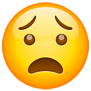 Emoji 😧 Faccina Angosciata su WhatsApp 2.22.8.79.