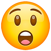 😲 Emoji erstauntes Gesicht WhatsApp 2.22.8.79.