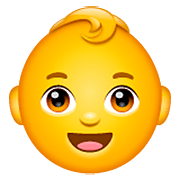 Emoji 👶 Neonato su WhatsApp 2.22.8.79.