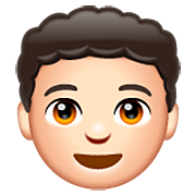 Emoji 👦🏻 Bambino: Carnagione Chiara su WhatsApp 2.22.8.79.