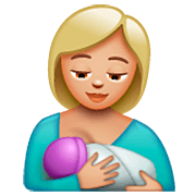 🤱🏼 Emoji Lactancia Materna: Tono De Piel Claro Medio en WhatsApp 2.22.8.79.