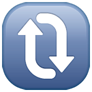 Emoji 🔃 Frecce Verticali Che Ruotano In Senso Orario su WhatsApp 2.22.8.79.